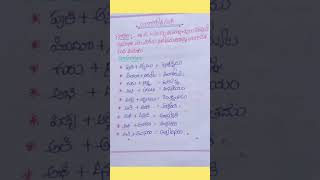 Telugu grammeryanadesha sandhitelugushort video [upl. by Yllib]