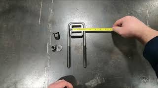 How to Measure a Ubolt [upl. by Let]