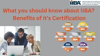 IIBA Business Analysis Certifications CBAP CCBA ECBA  Business Analyst [upl. by Aisitel]