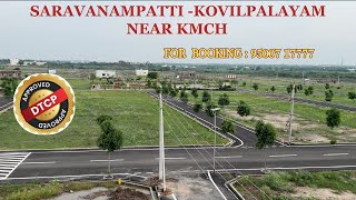 Premium DTCP Plots amp Villas Gated Community Project Saravanampatti  Kovilpalayam  Near KMCH [upl. by Nomrej]