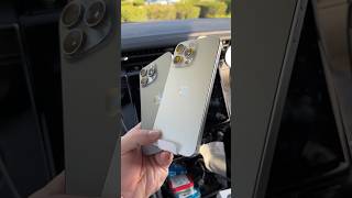 iPhone15ProMax unboxing White versus natural titanium [upl. by Lissy]