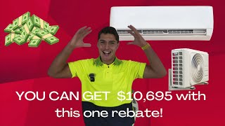 VEU AIR CONDITIONING REBATES COMPLETE GUIDE 2024  DUCTED SPLIT AND MULTISPLIT REBATES [upl. by Bores]