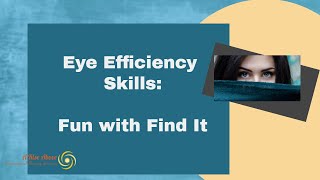 Eye Efficiency Games with OT  Occupational Therapy Vision Skills [upl. by Htebesile]