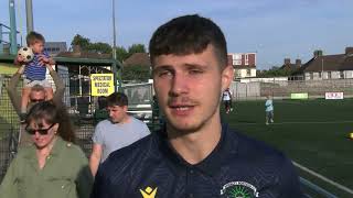 Joe post match interview HB FC V WIT TOWN FA CUP [upl. by Belshin827]