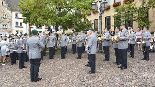 Heeresmusikkorps Neubrandenburg  5  Fridericus Rex Marsch  Kronacher Freischießen 2023 [upl. by Clarence]