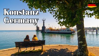 🇩🇪 Konstanz Germany Walking tour around a city bordering Switzerland at Constance Lake Bodensee [upl. by Jeuz]