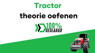 Tractor Theorie Oefenen  Rijbewijs T oefenen [upl. by Ralip]