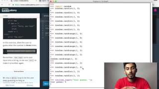 Codecademy Python Tutorial 21 [upl. by Haile719]