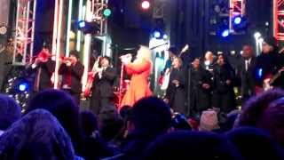 Kelly Clarkson  Run Run Rudolph Live in NYC [upl. by Maclean]