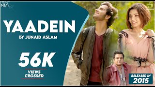 Yaadein Feat Junaid Aslam ll Official Video ll Namyoho Studios ll [upl. by Legyn]