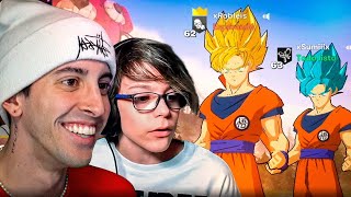 duos con thiago en fortnite x dragon ball [upl. by Cirad]