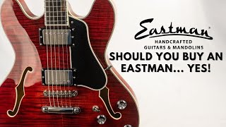 Eastman T486  INCREDIBLE ES Style Guitar [upl. by Larrej807]