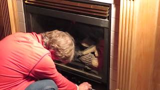 Obadiahs Gas Fireplace Troubleshooting  How To Disassemble a Direct Vent Fireplace Pt 1 [upl. by Haroppizt]