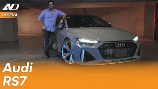 Audi RS7  Lo más cercano a un avión en tierra  Reseña [upl. by Anaeed]