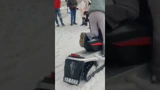 Snow biking in Gudauri Georgia [upl. by Egarton]