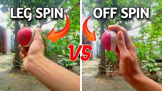 OFF Spin VS LEG Spin  Bowling Master Class [upl. by Oiramed]