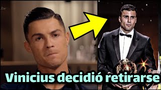 Cristiano Ronaldo comenta sobre la injusticia de Vinicius Junior y no ganar el Balón de Oro [upl. by Danas]