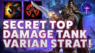 Varian Taunt  SECRET TOP DAMAGE TANK VARIAN STRAT  Grandmaster Storm League [upl. by Eimaral]