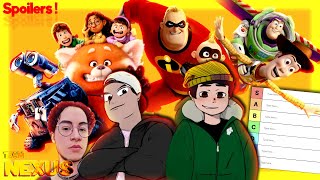 TIERLIST DEFINITIVA dos filmes da PIXAR  feat Charles  TEAM NEXUS [upl. by Aehcim]