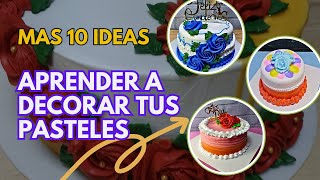 12 VIDEOS Como Decorar TORTAS Faciales y RAPIDASðŸ°CAKE DECORATIG [upl. by Wendt185]