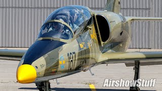 Vintage Jets at Traverse City Jet Blast 2022 [upl. by Ahsenek]