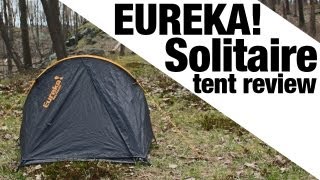 EUREKA Solitaire SOLO1PERSON Tent Review [upl. by Erdrich]