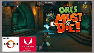 Orcs Must Die  Athlon 3000G  Radeon Vega Graphics 3  8GB RAM  Gameplay Español [upl. by Adara]