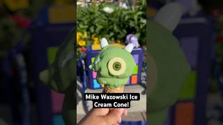 Cute Mike Wazowski Ice Cream for Pixar Fest  Disneyland [upl. by Tierell]