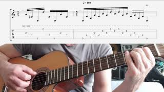 Conquer or Die MEGADETH  Acoustic Intro  TABS standard tuning [upl. by Artina]