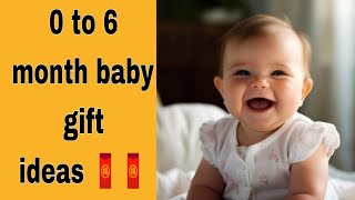 0 to 6 month baby girl or boy gift idea  newborn baby gift ideas [upl. by Lleddaw]