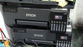 Epson L8050 L18050 printer Pvc Card printer Red Light problem printer error Problem CD DVD Sensor [upl. by Ebenezer]