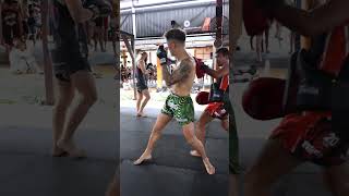 Tomoki Sato training for ONELumpinee85 [upl. by Einafpets]