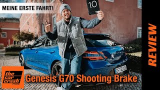 Genesis G70 Shooting Brake 2022 im Test LuxusKombi für ALLE 💙💨 Fahrbericht  Review  22 RWD [upl. by Petite]