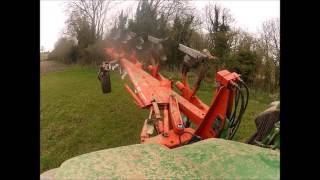 Ploughing with John Deere 6210r [upl. by Naget]