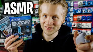 ASMR  GameStop Mitarbeiter will deine Spiele kaufen Roleplay [upl. by Mikel]