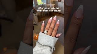 SHEIN PRESS ON NAILS FOR 2 shorts pressonnails nailhacks [upl. by Audsley155]