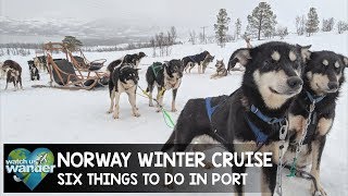 Norway Winter Cruise Six Things To Do In Port [upl. by Reckford211]