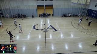 Cheshire Academy vs Brimmer amp May Boys Varsity Basketball [upl. by Latashia]