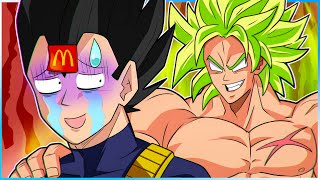 BEST OF BROLY BULLIES SAIYANS FOR 22 MINUTES🤣 [upl. by Akkim734]