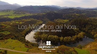 Los Meandros del Nora Las Regueras Asturias [upl. by Nosloc927]