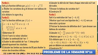 ⏰PROBLEME DE LA SEMAINE⏰ N°23 TS2 🔥🔥🔥 [upl. by Akoyn]