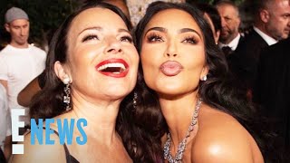 Fran Drescher Claps Back at Critics of Kim Kardashian Selfie  E News [upl. by White]