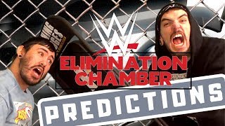 WWE Elimination Chamber 2019 Predictions [upl. by Ayokahs]