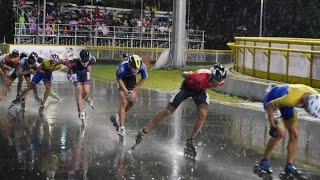 JUNIOR MEN 15kmelimination FINAL  Mundial Patinaje Ibague [upl. by Ferris]