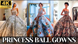 Princess Gown Dress  Elegant Vintage Gowns Fashion Inspiration [upl. by Mohamed]