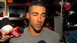 Ian Desmond speaks after division win over Marlins [upl. by Ajnek908]