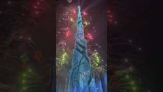 Burj Khalifa DUBAI New Year Eve fireworks SHOW  2022 [upl. by Eirrok840]