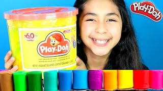 Tuesday Play Doh Huge Play Doh Bucket Adventure ZooFarmB2cutecupcakes [upl. by Yddur]