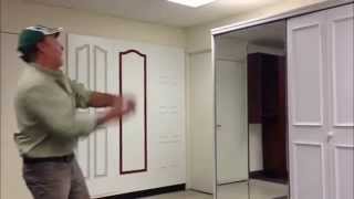 Custom Door and Mirror Closet Doors at The Home Depot [upl. by Enyalaj207]