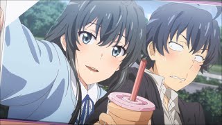 Haciman and Yukinon ROMANCE Moment  OREGAIRU [upl. by Hill]